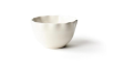 Coton Colors Signature White Ruffle Appetizer Bowl