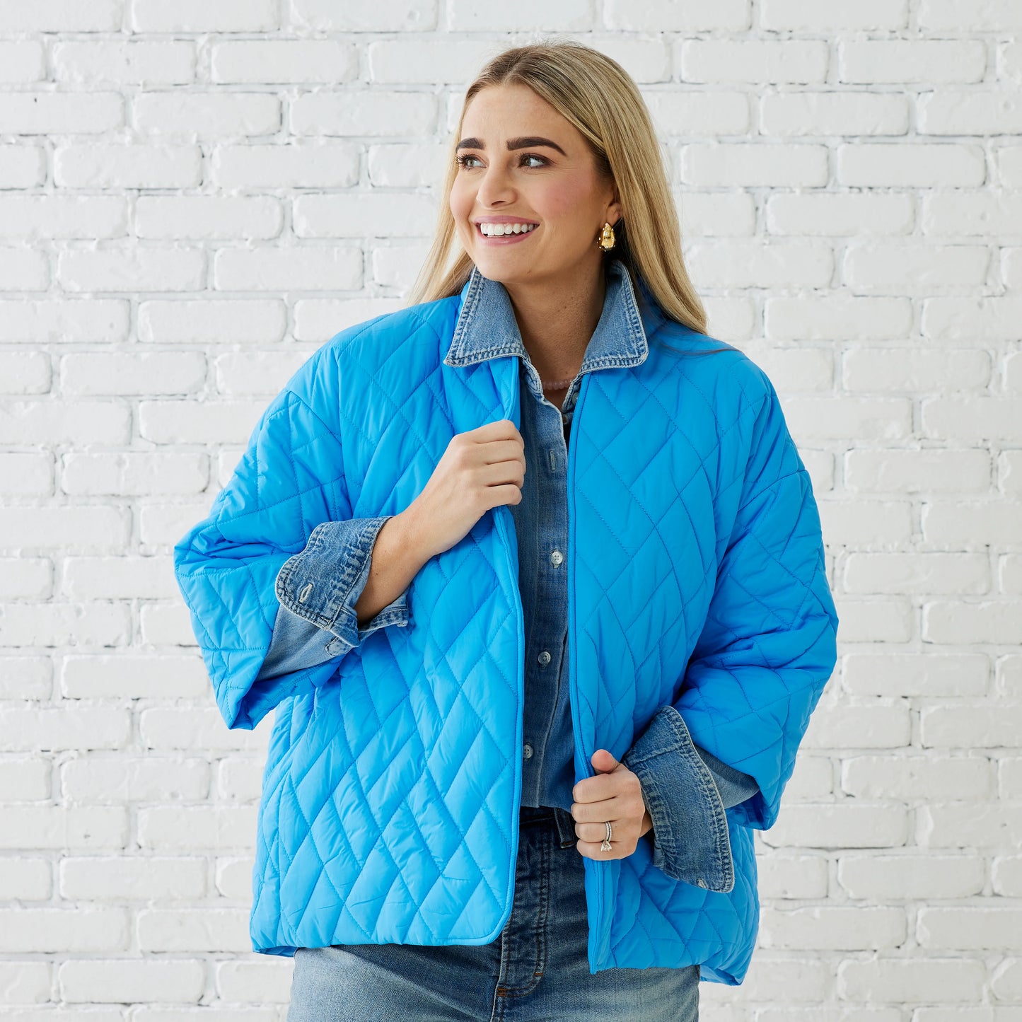 PENNY PUFFER SKY BLUE