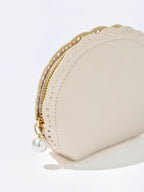 Lola Zip Pouch Ivory