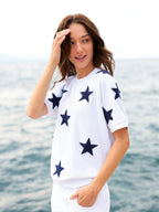 Stars Shrt Slv Sweatshirt