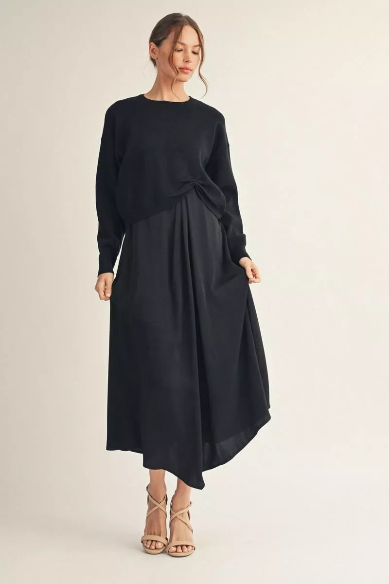 Black Sweater Dress