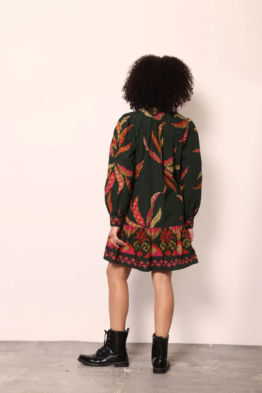 Ollie Forest Stitch Dress