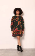 Ollie Forest Stitch Dress
