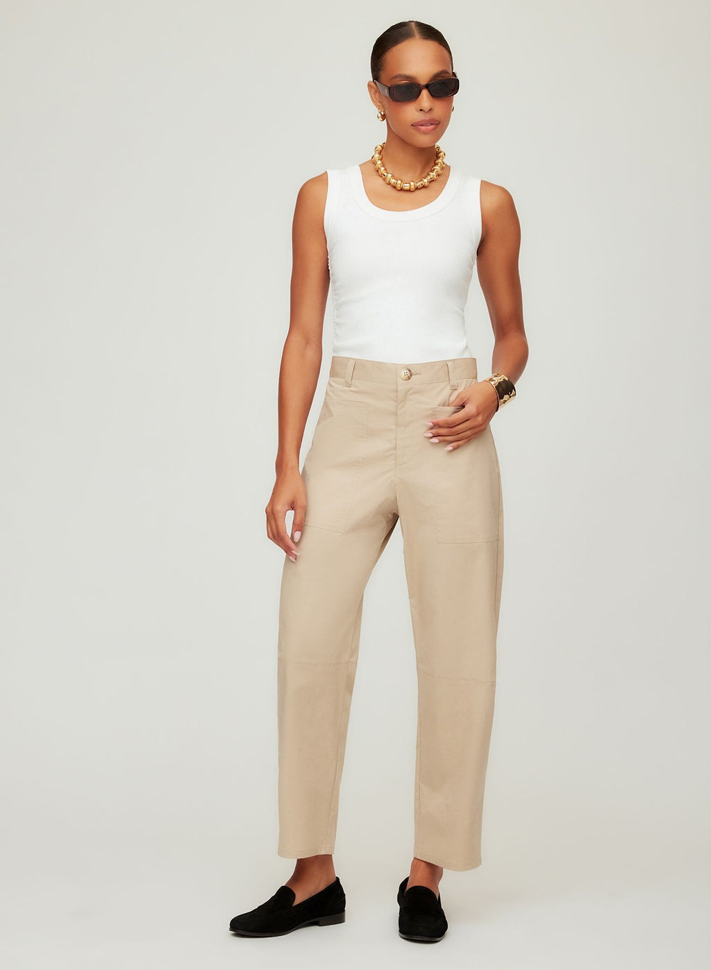 Sondra Barrel Leg Pants