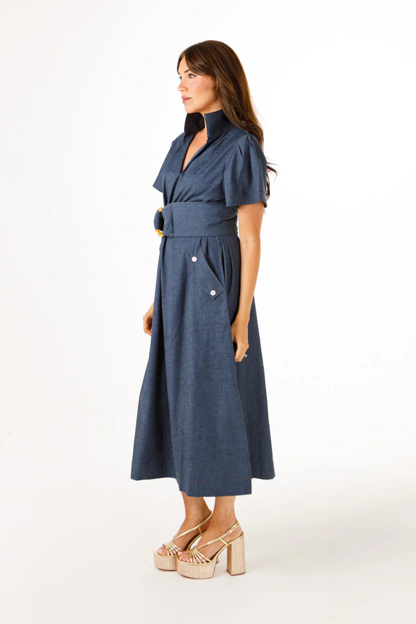 Gretchen Dress Denim M/L