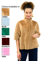 Faux Fur Capelet