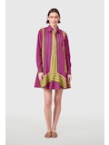 Polly Dress, Wildberry Stripes