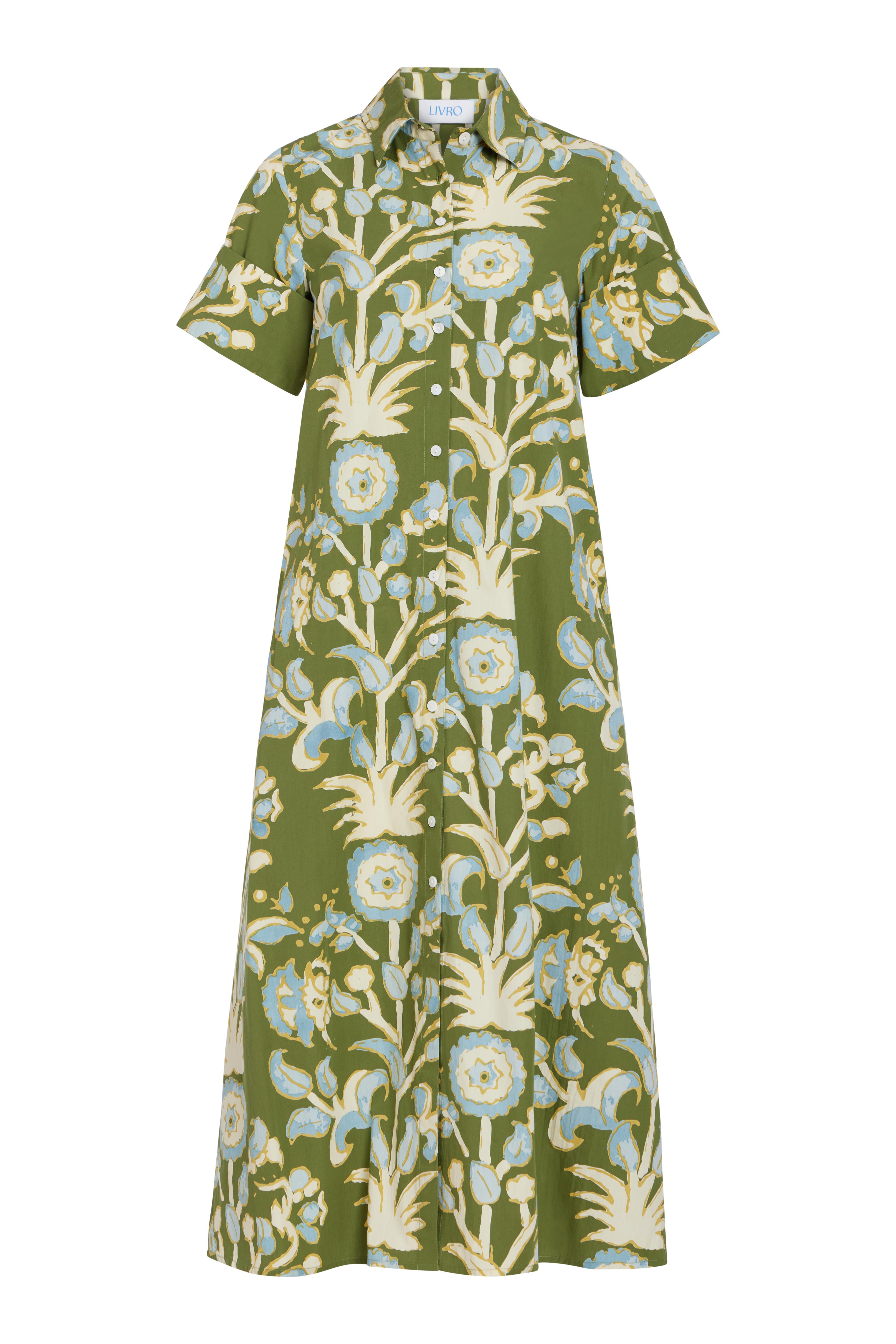Gibbons Dress, Oasis Grove