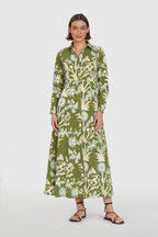 Classic Shirtdress, Oasis Grove