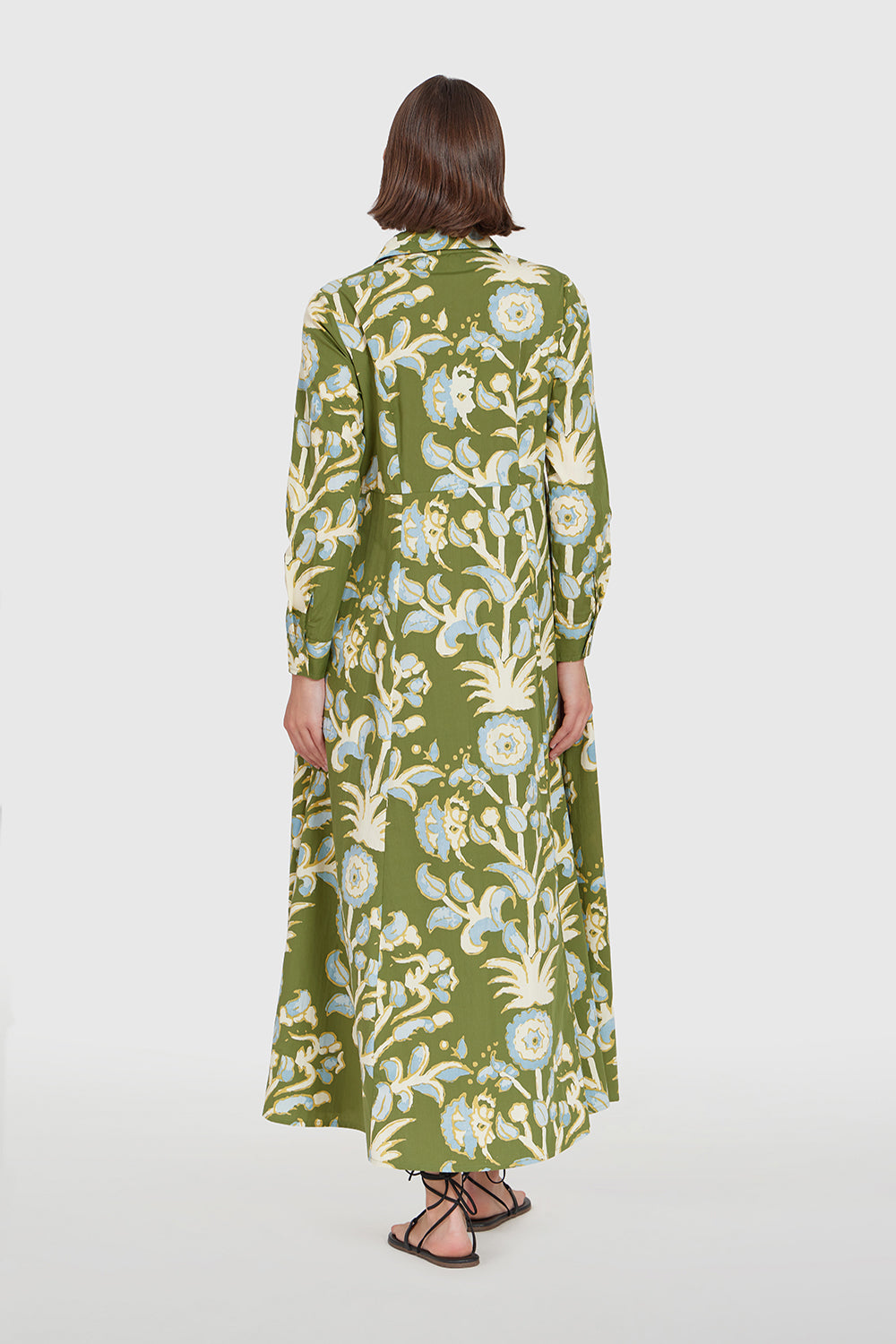 Classic Shirtdress, Oasis Grove