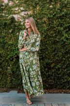 Classic Shirtdress, Oasis Grove
