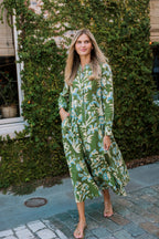 Classic Shirtdress, Oasis Grove