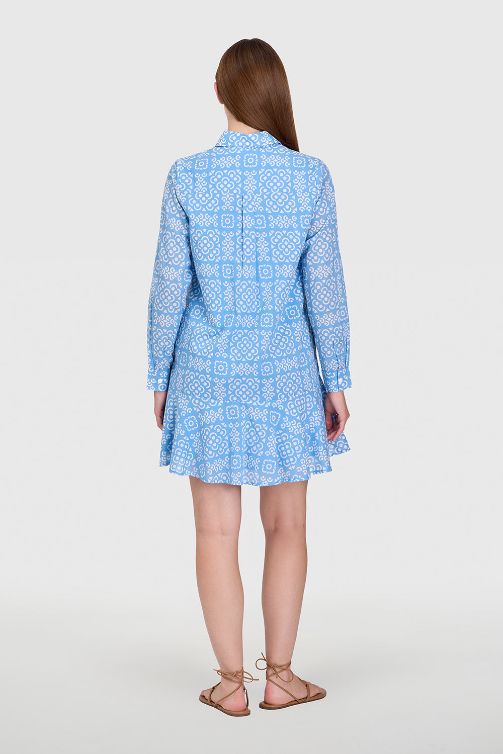 Polly Dress, Lanai Tile