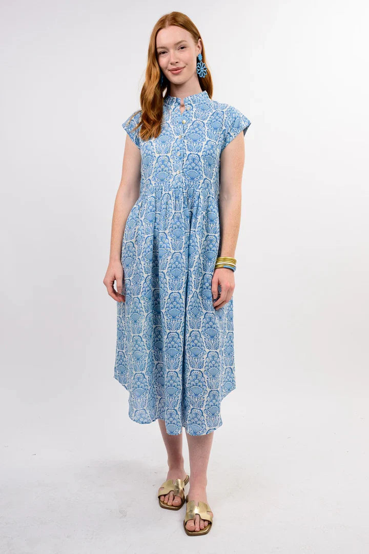 Linen Blues Dress