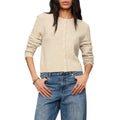Medina Pointelle Cardigan Cloud