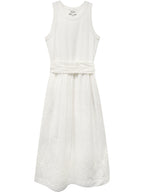 Seline Contrast Midi Dress