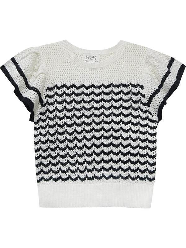Uma Crochet Sweater Top