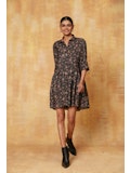 WOOL DEAUVILLE SHORT DRESS