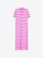 FUCHSIA STRIPED DRESS