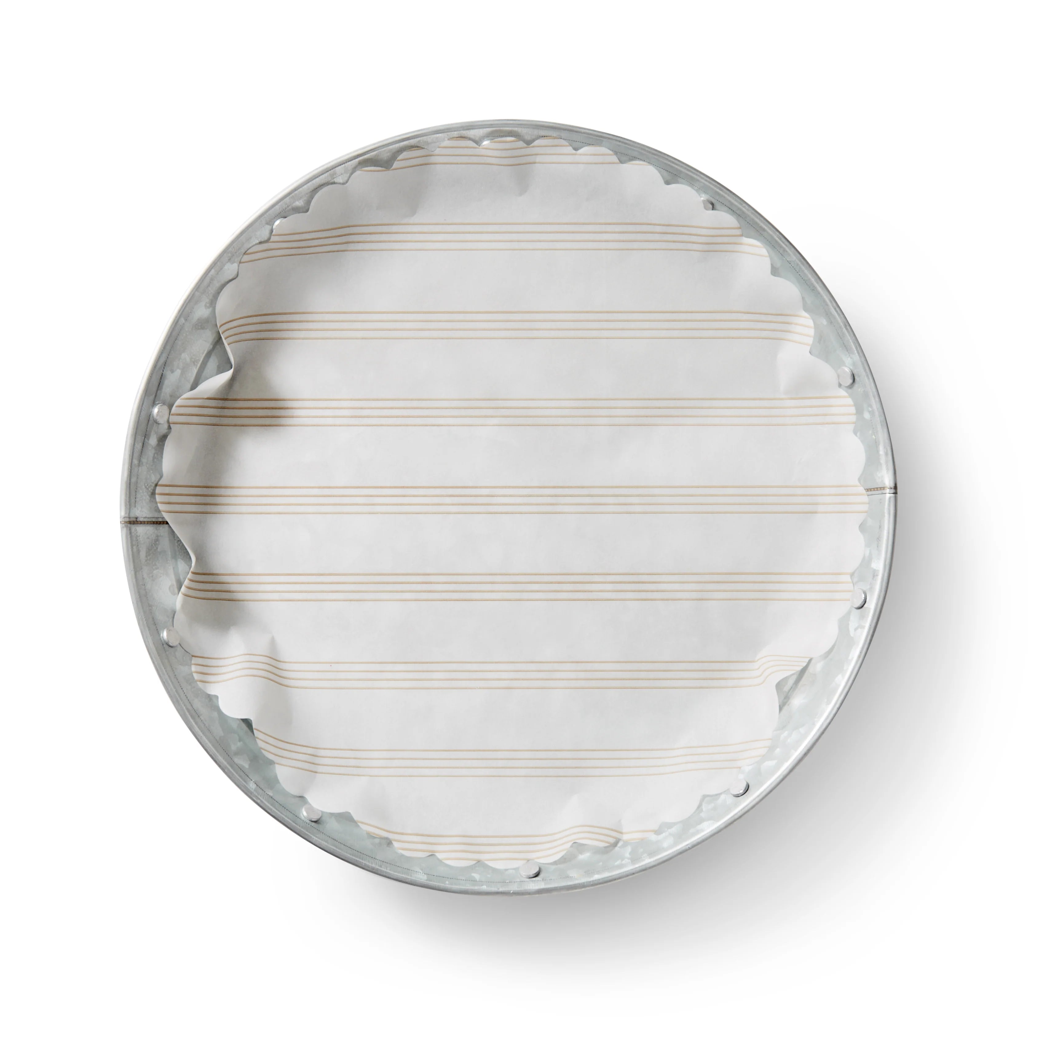 "Sandy Stripes" preformed plate liners