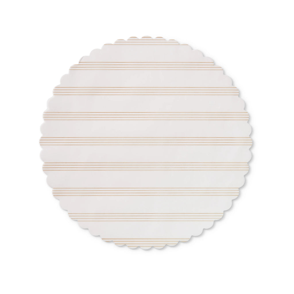 "Sandy Stripes" preformed plate liners