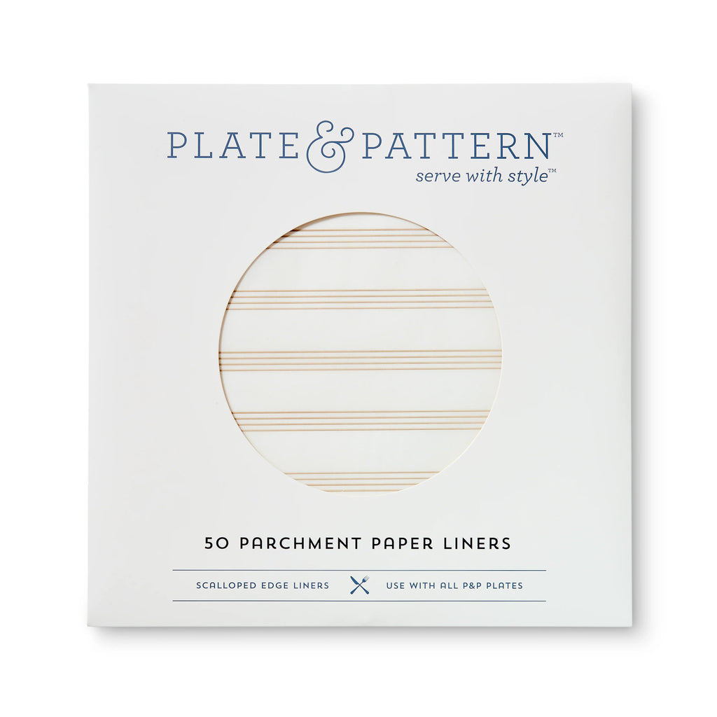 "Sandy Stripes" preformed plate liners