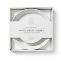 White Metal Plate