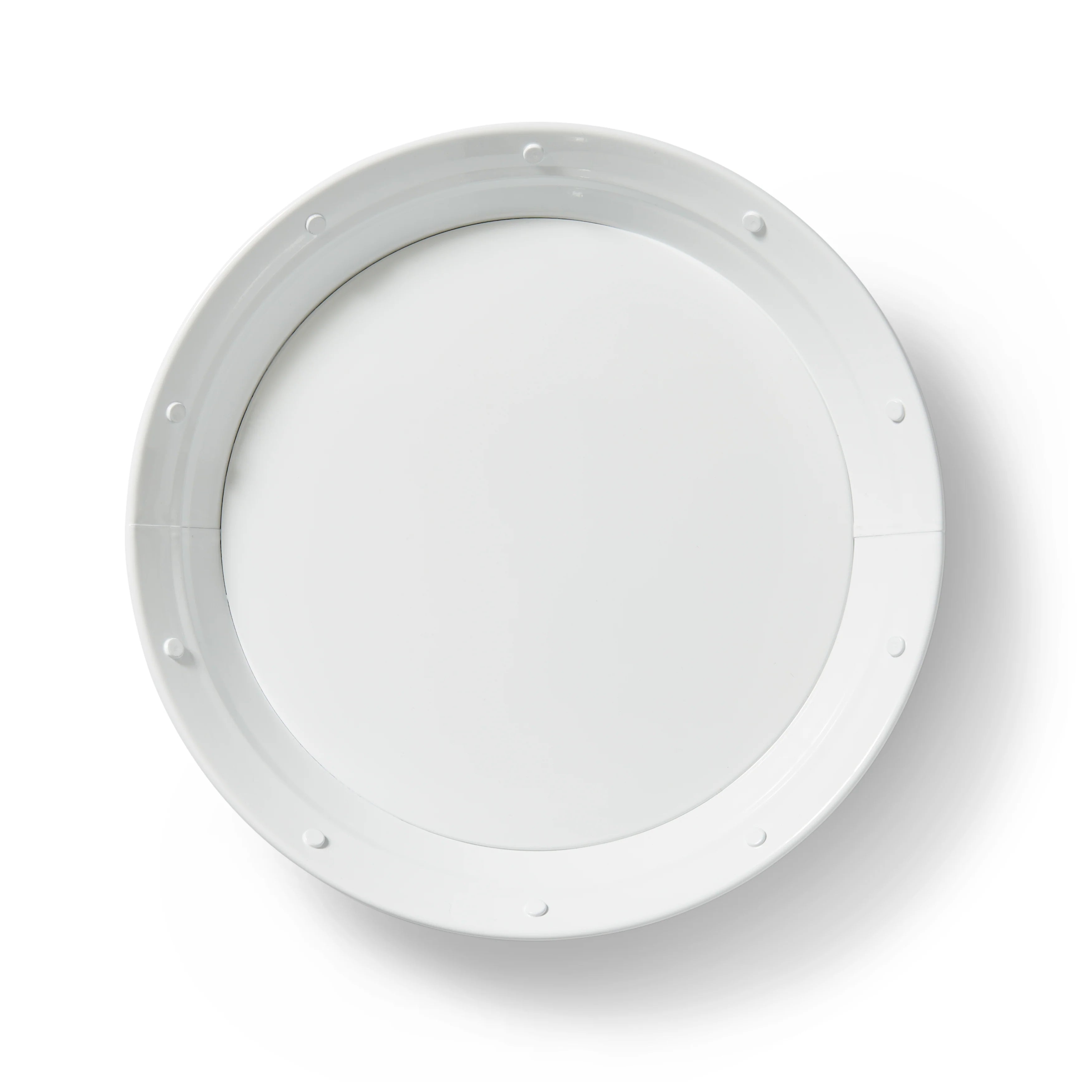 White Metal Plate