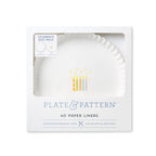 "Celebrate Duo" preformed plate liners