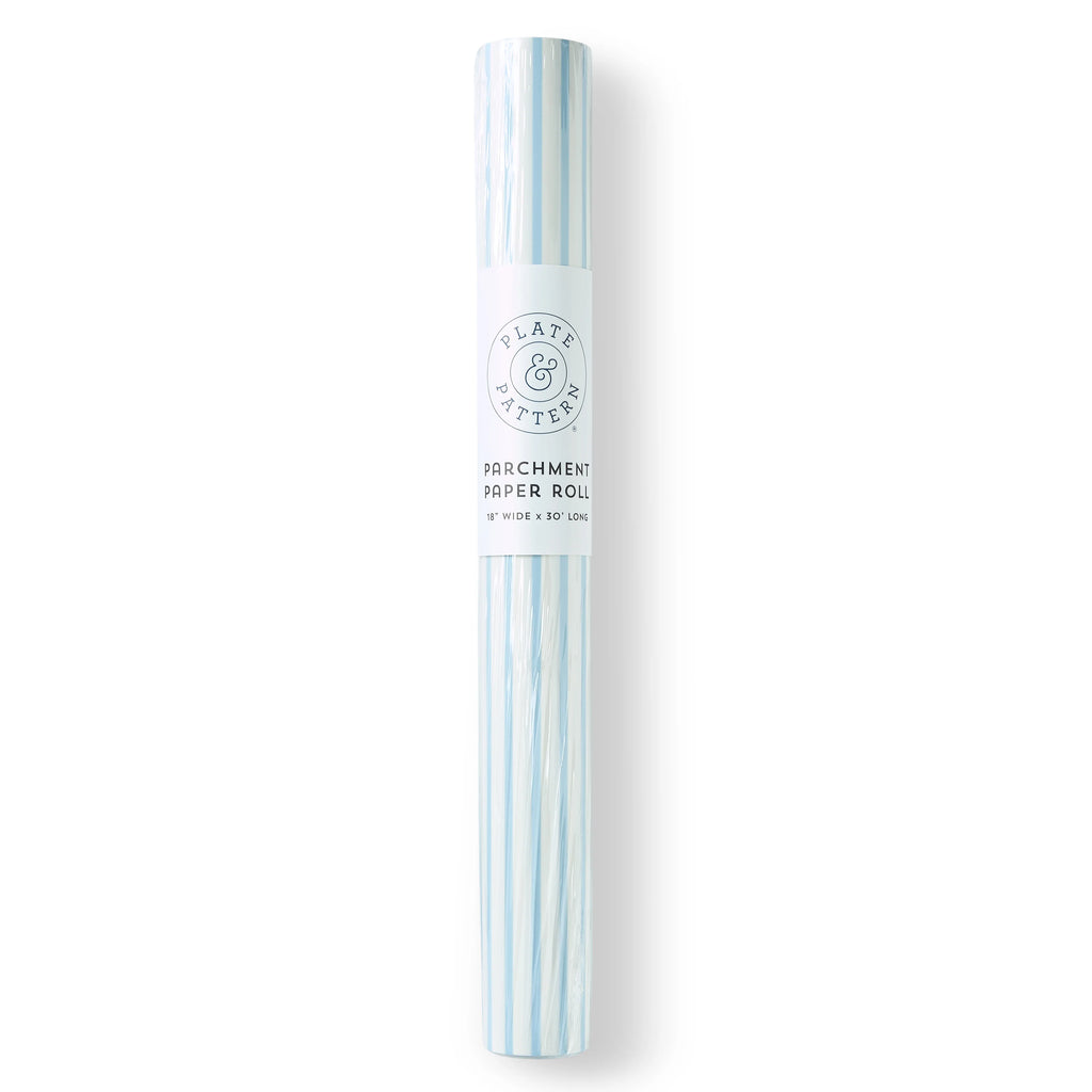 "Periwinkle Stripes" parchment roll