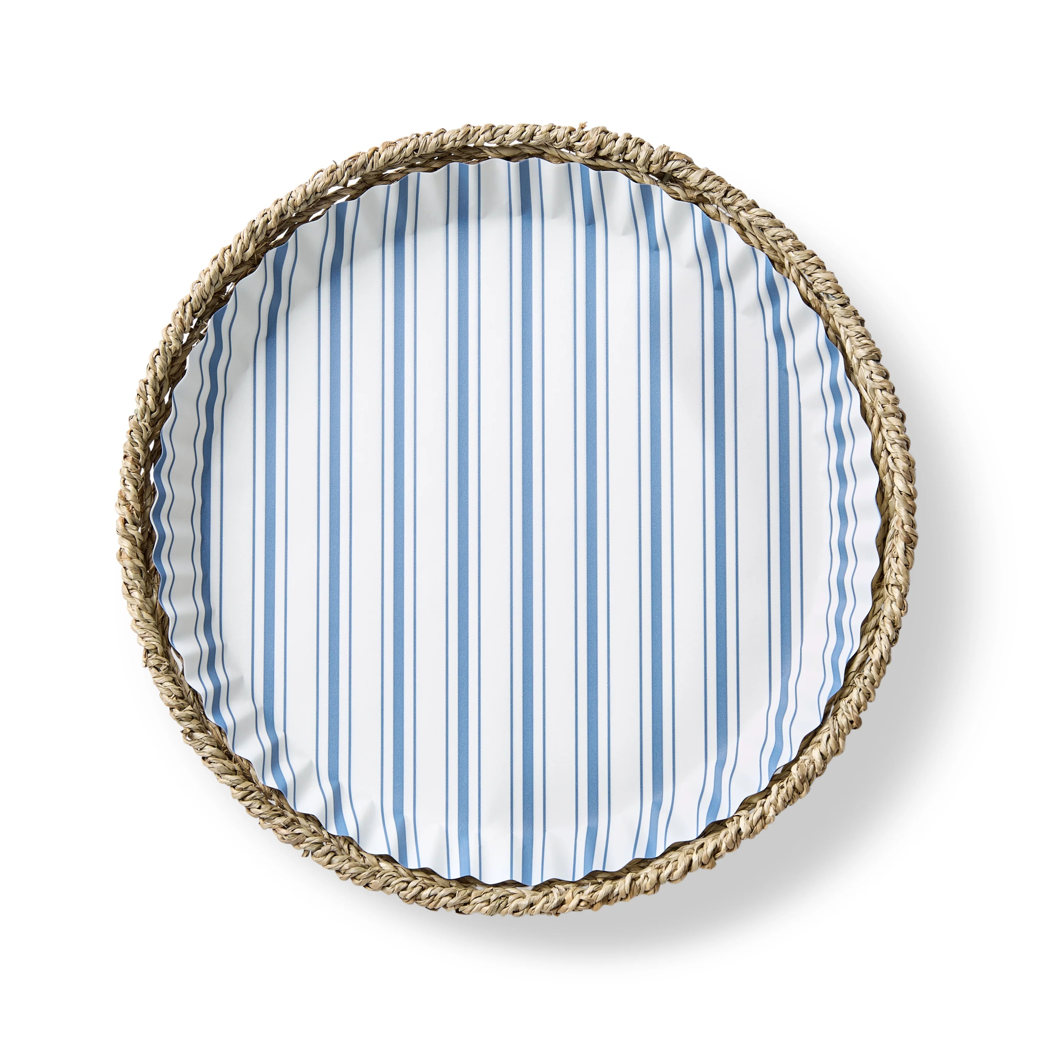 "Seascape Blue" preformed plate liners