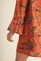 Bellsleeve Boho Button Down Dress