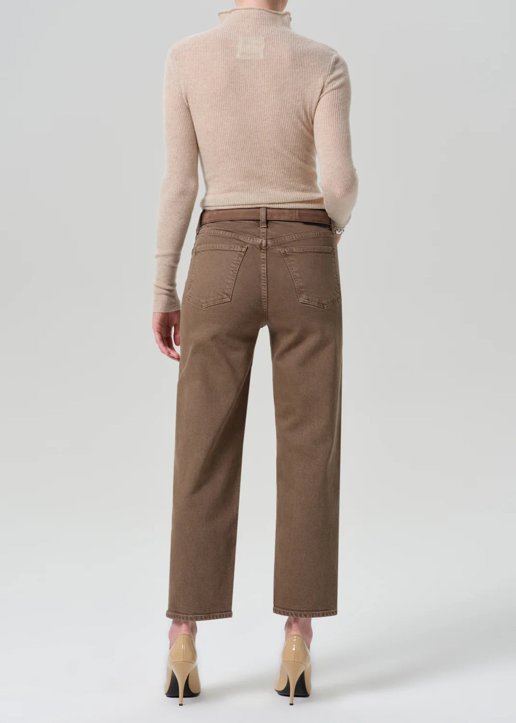 Palma Straight Clean Hem Cocoa Brown