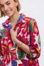 Agnes Paradise Blooms 3/4 Slv Shirt
