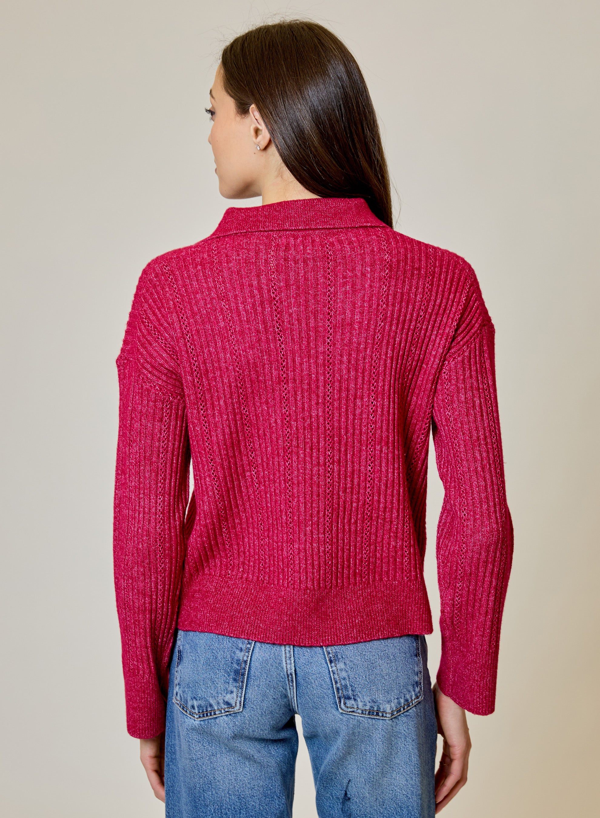 LS HALF ZIP SWTR