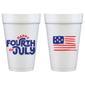 July 4th/Patriotic-Groovy July 4th Foam Cup(10 ct)