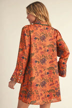 Bellsleeve Boho Button Down Dress