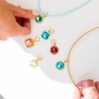 Luna Pendant Necklace - Turquoise Pendant