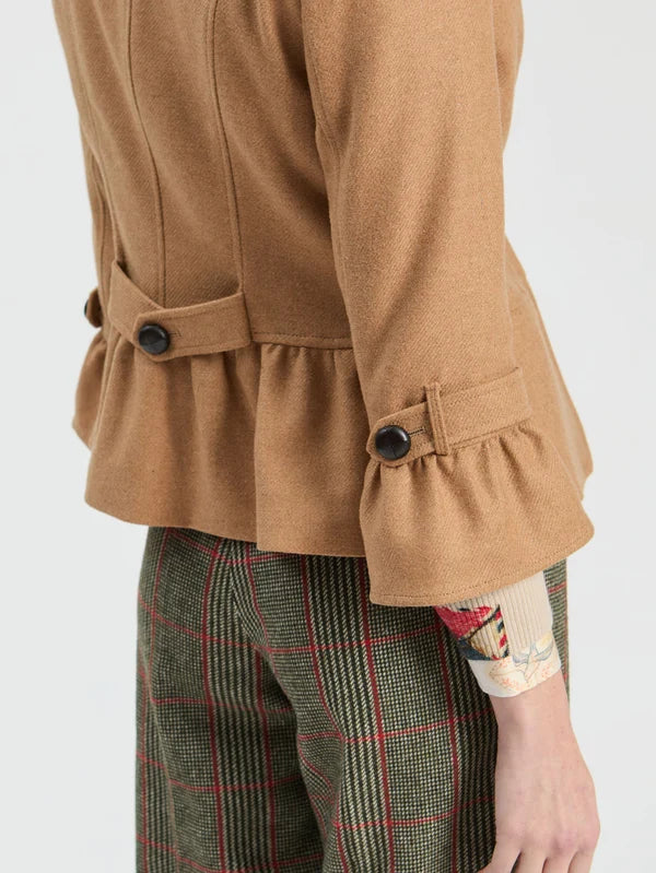 BEIGE TWEED JACKET
