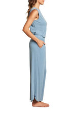 Sand Washed Jersey Piped Set Seashore
