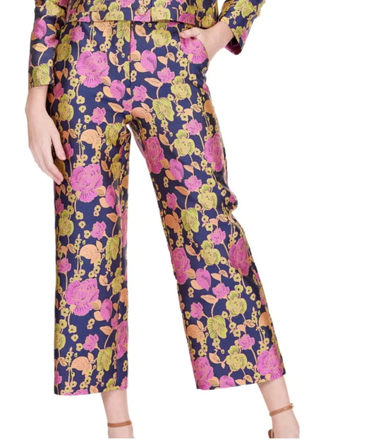 JADE Vibrant Vines Ankle Pants