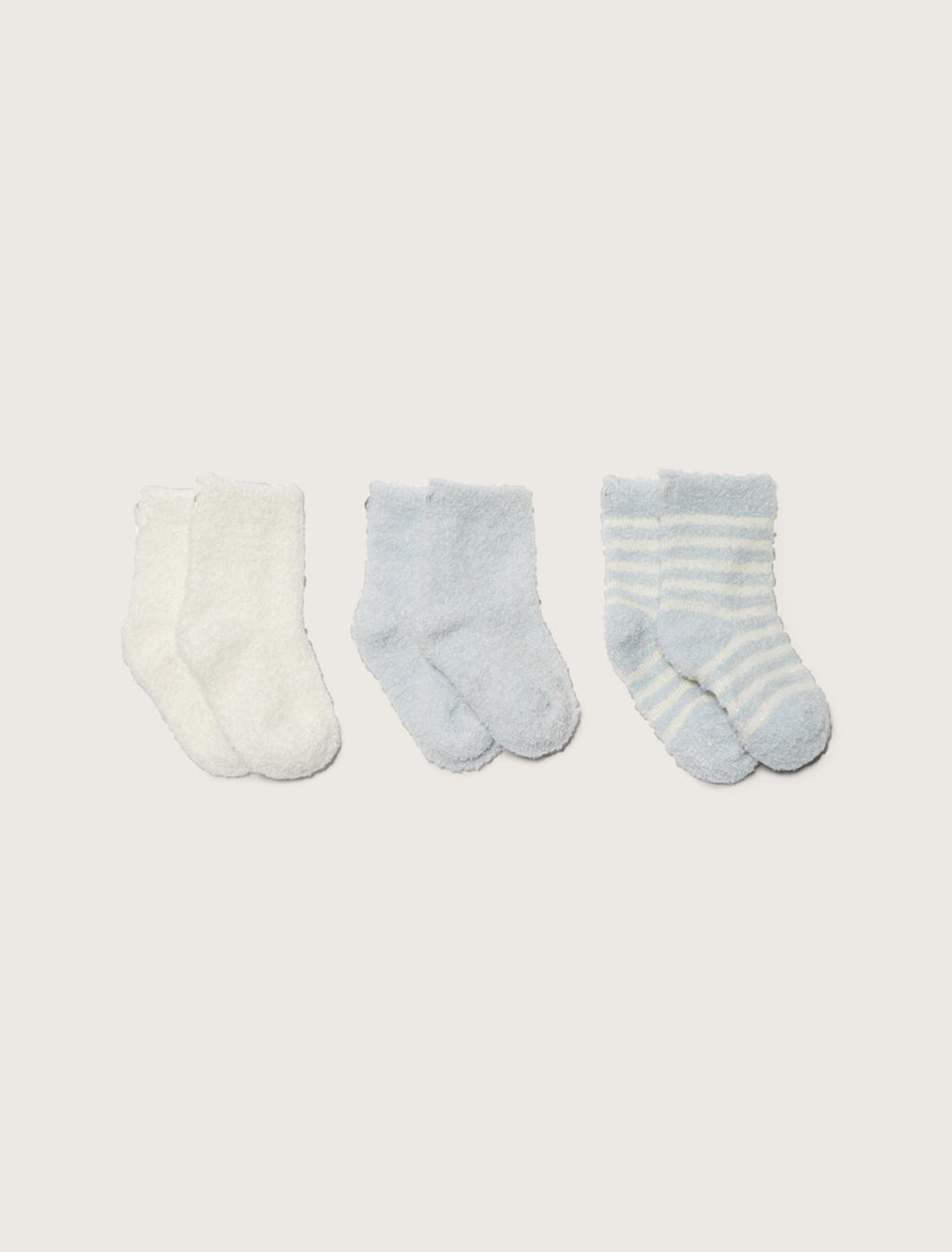 CozyChic Lite® Infant Sock Set Blue-Pearl