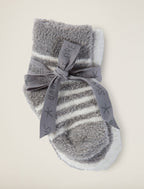 CozyChic Lite® Infant Sock Set Pewter Pearl