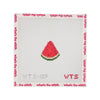 Mini Watermelon Slice: Needlepoint Canvas
