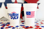 July 4th/Patriotic-Groovy July 4th Foam Cup(10 ct)