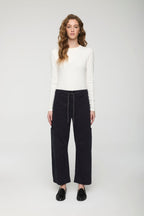 SABRINA  CURVED UTILITY PANTS