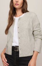 Medina Cardigan Feather Gray