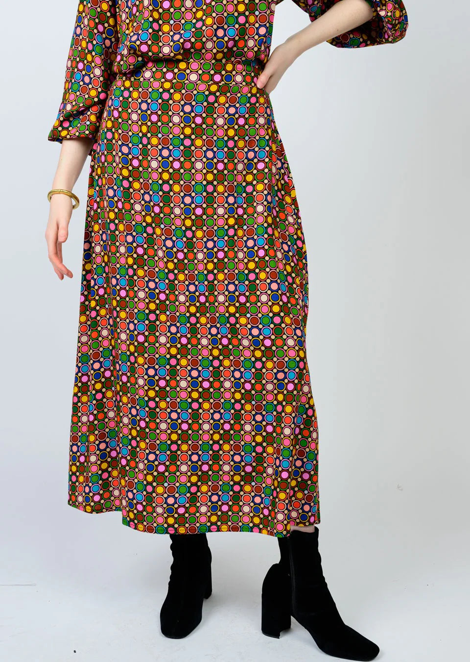 Loads of Color Dot Skirt