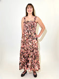 TIERED SMOCKED MAXI DRESS