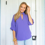 Caryn Lawn Caroline Top Waffle
